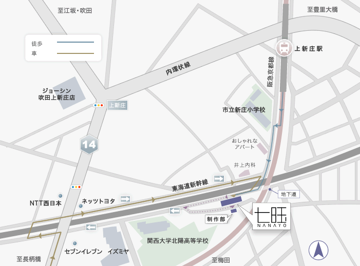 アクセスマップ